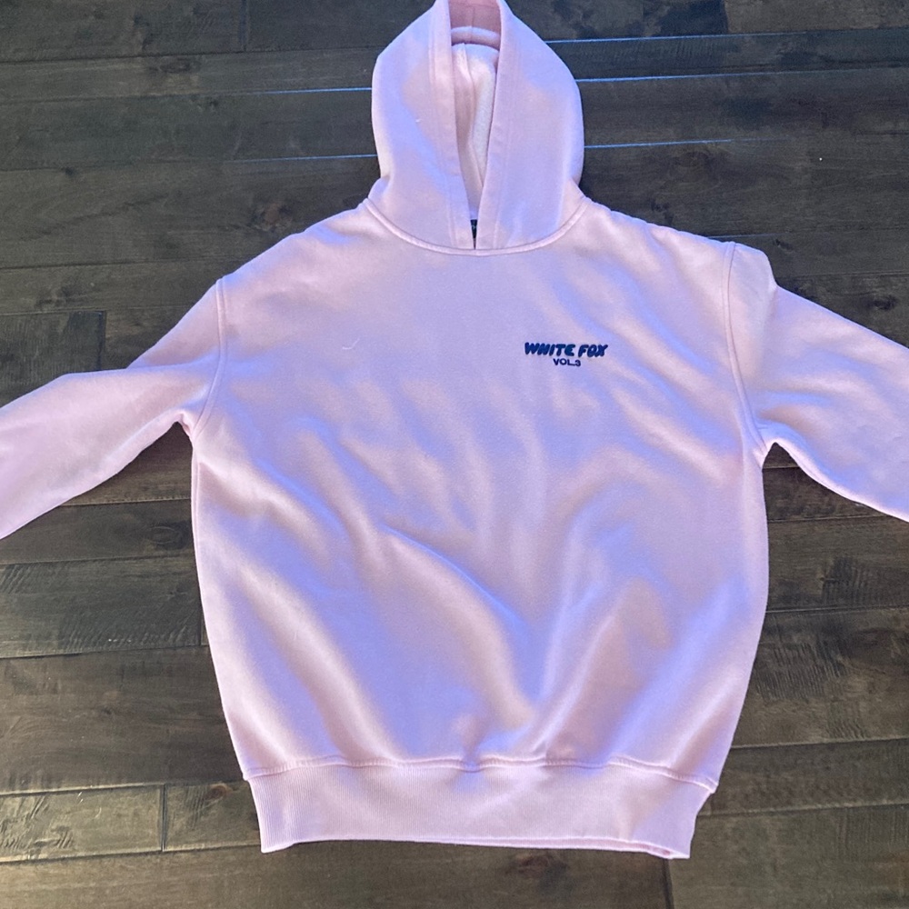 White Fox Boutique Pink Hoodie